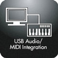 Bi-directional USB Audio/MID Interfacing