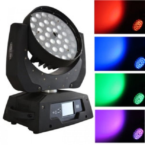 Світлодіодна LED голова ST-3618 zoom RGBWA+UV 6 in 1