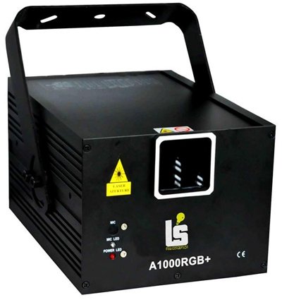 Анимационный лазер LS-A1000 RGB+