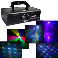 Анімаційний лазер BESPARKS RGB