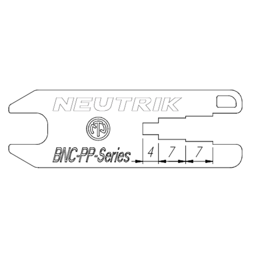 Ключ для затягування BNC-роз'ємов HT-BNC Фото №2
