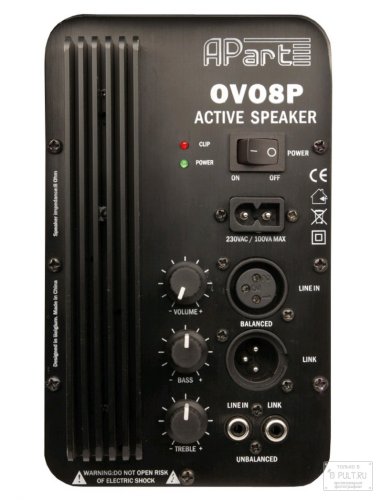 Настінна акустична система OVO8T-BL Фото №2
