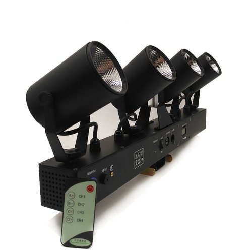 Светодиодный LED прожектор PR-K035 Battery 4*7W COB LED  Spot Bar Фото №4
